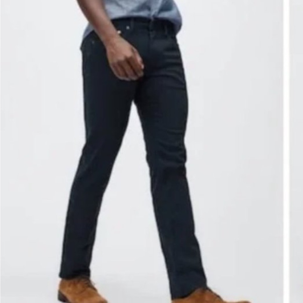 Bonobos Travel Jeans Black Slim Straight 31x30